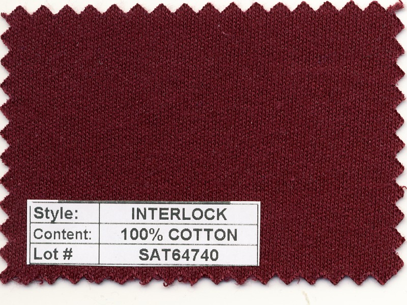 Interlock 100% Combed Cotton